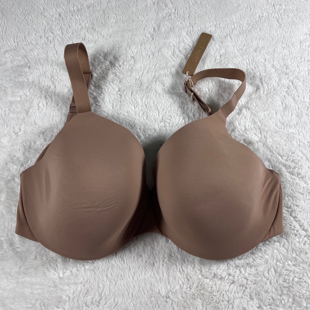 SKIMS Womens Smoothing Intimates Full Coverage Lightly Lined Bra Sienna Size 34H